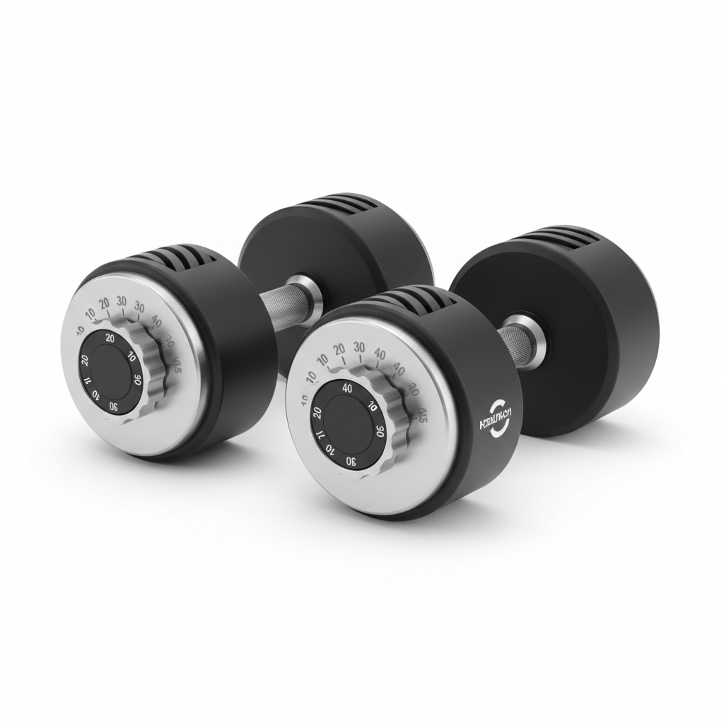 Adjustable Dumbbells Set – Space-Saving Home Gym Weights